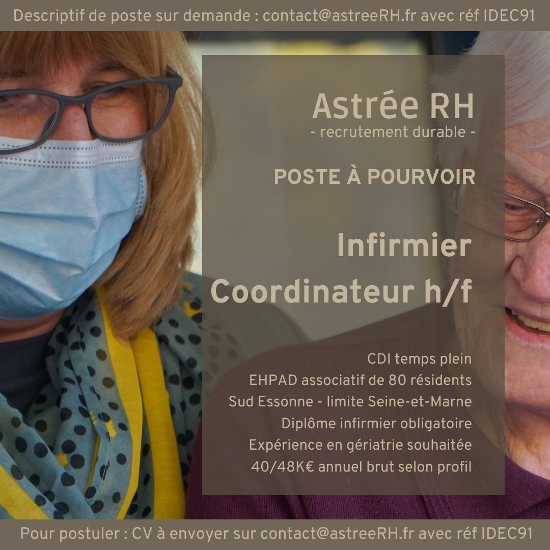 Infirmier coordinateur h/f