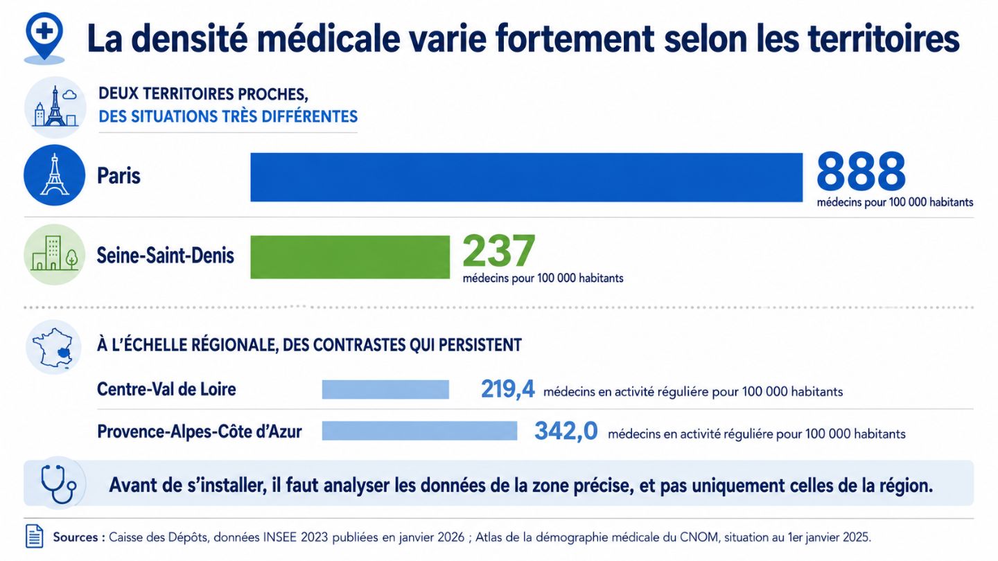 Comment bien choisir l'emplacement de son cabinet médical ?