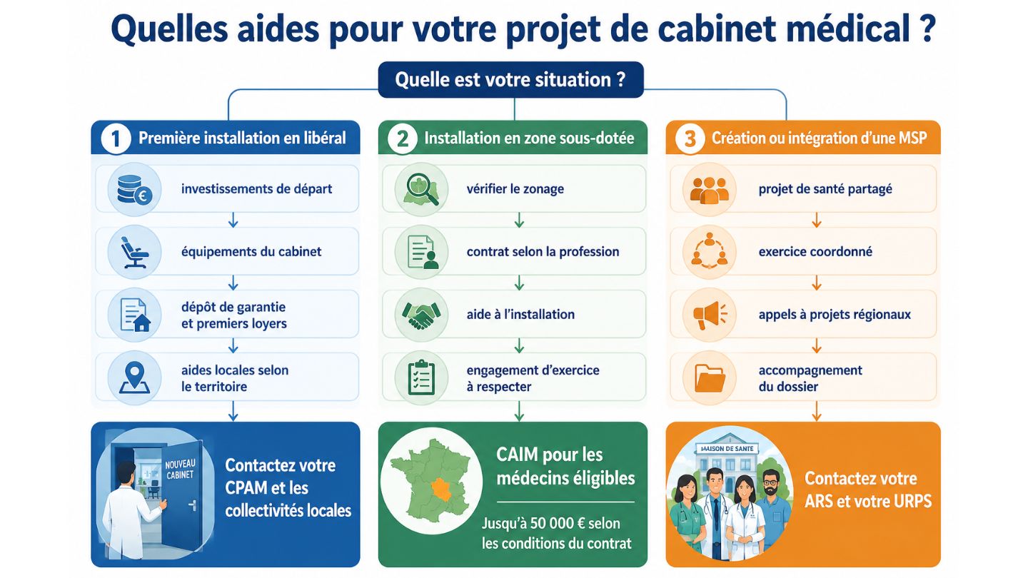 Quelles sont les subventions possibles pour un cabinet médical ?