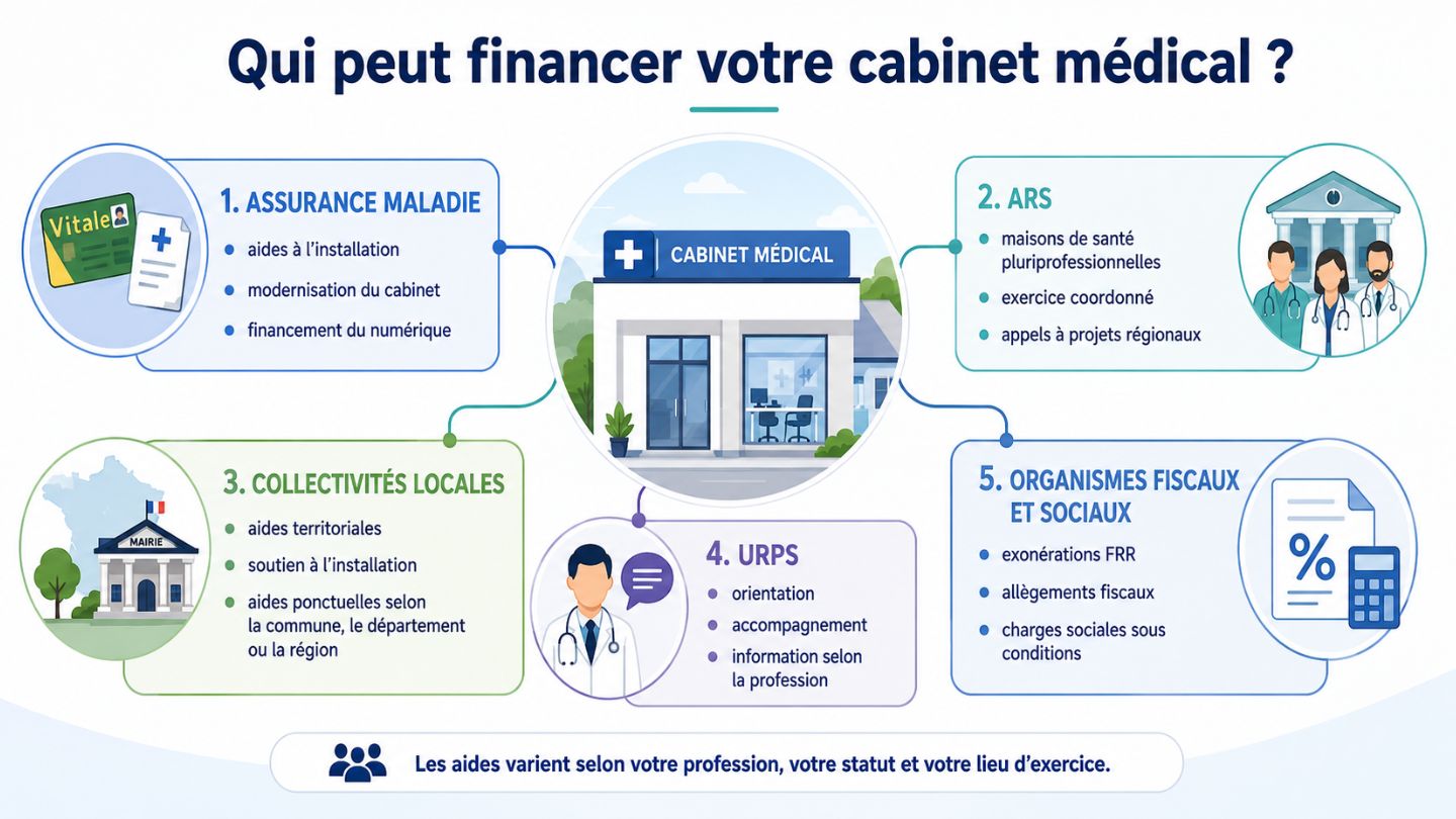 Quelles sont les subventions possibles pour un cabinet médical ?