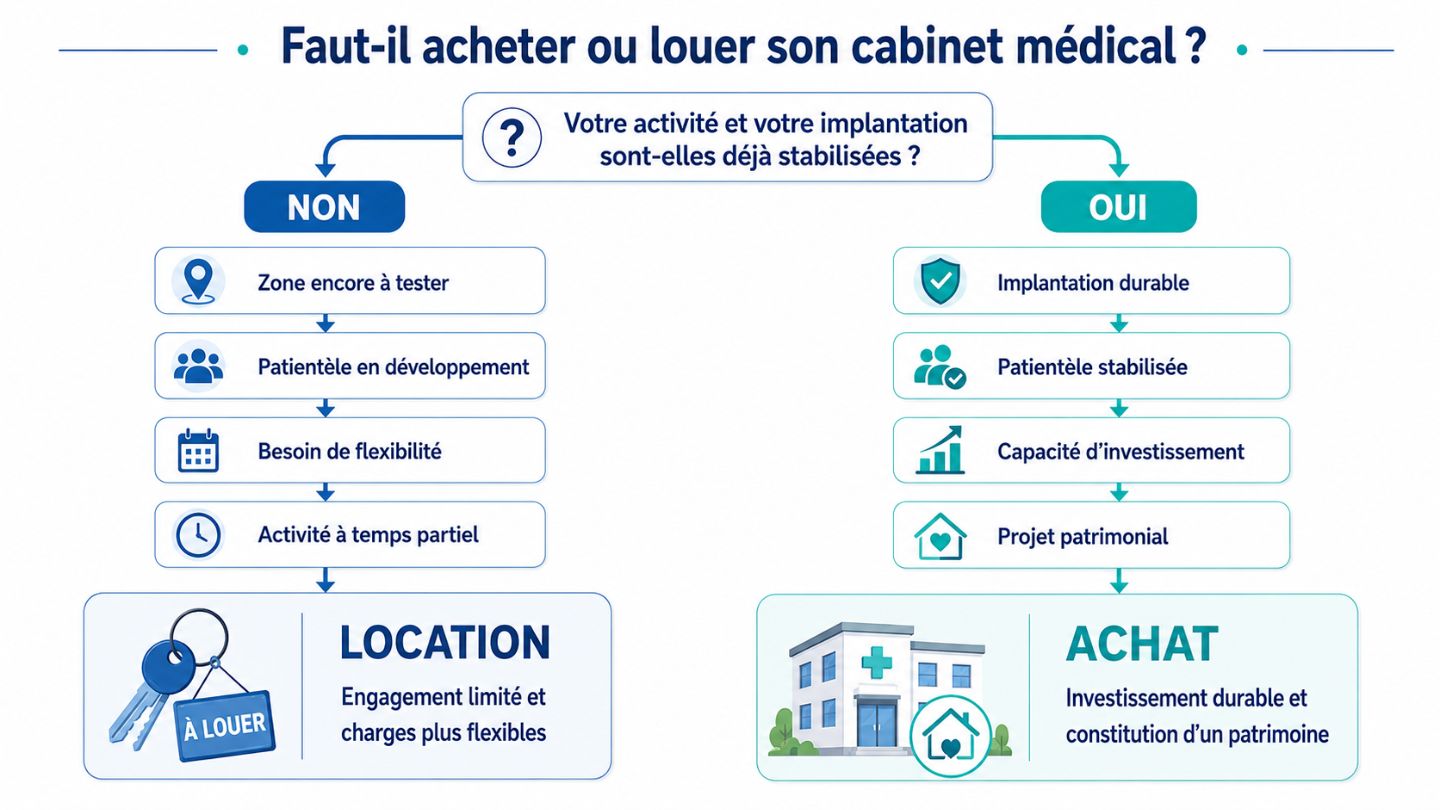 Les 7 erreurs à ne pas faire lors d'un achat de cabinet médical