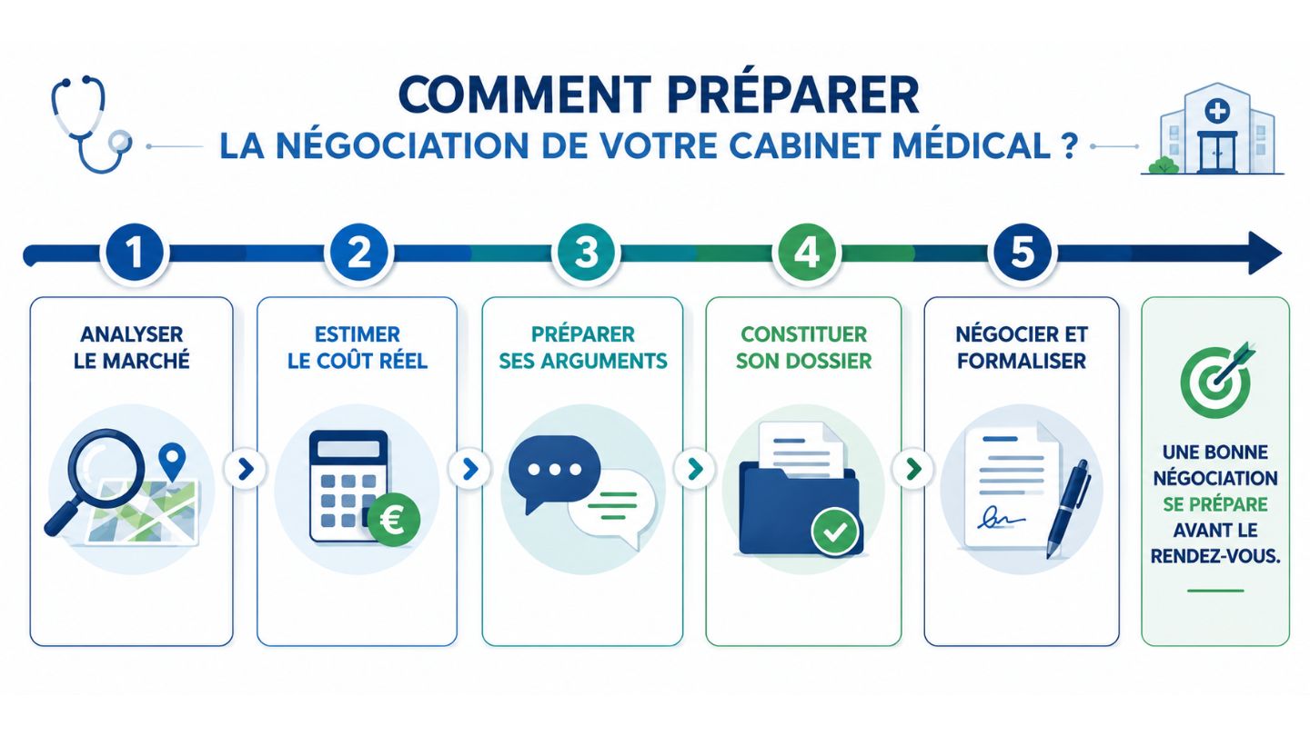 Comment négocier un contrat de location pour un cabinet médical ?