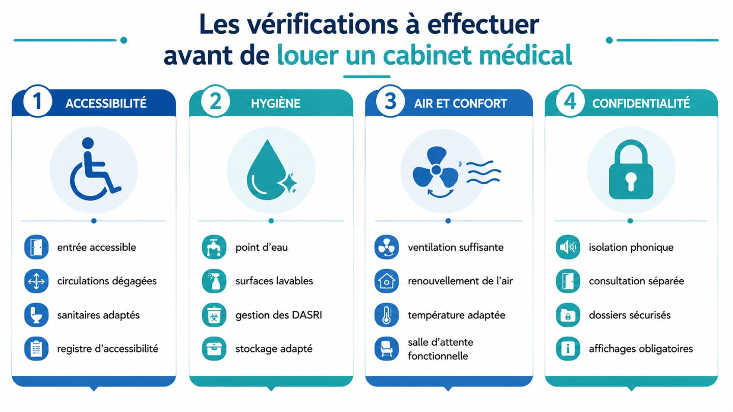 Quelles sont les normes d'un cabinet médical ?