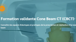 Formation validante Cone Beam CT (CBCT)