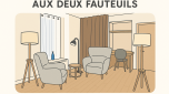 Location sur la Place de la Nation - Salle au deux fauteuils