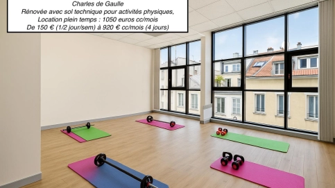 5 Salles de 10 m2 à 25 m2 à louer CENTRE VILLE NOGENT SUR MARNE