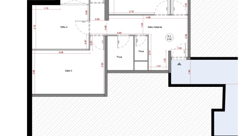 Location salle de consultation dans cabinet médical paramédical –
