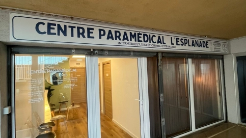 Bureau dans cabinet paramédical