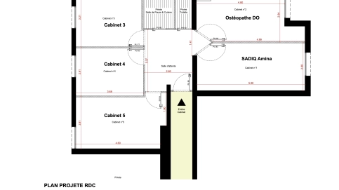 Location salle de consultation, nouveau cabinet médical paramédic