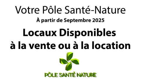 le Pôle Santé Nature et Enfants propose des locaux à la location
