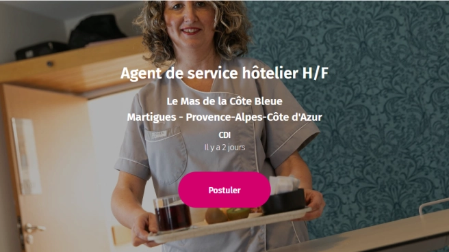Agent de service hôtelier H/F
