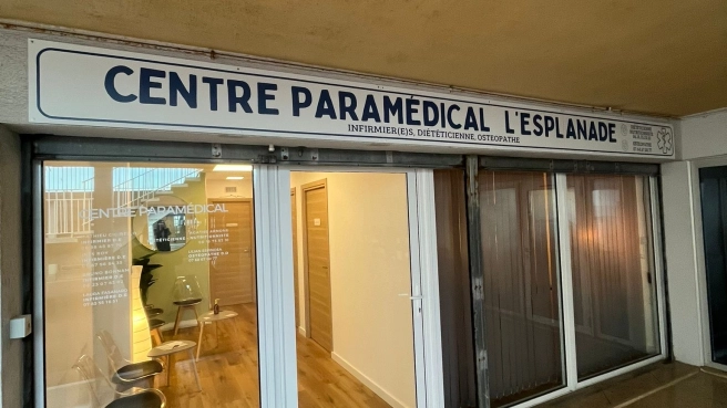 Bureau dans cabinet paramédical