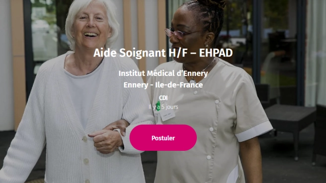 Aide Soignant H/F – EHPAD