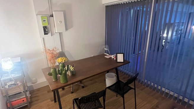 Bureau dans cabinet paramédical