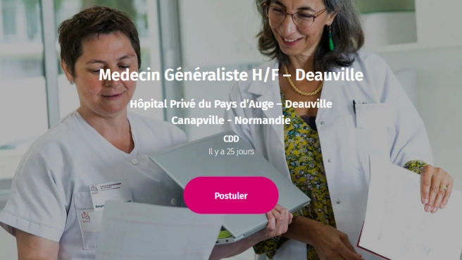 Medecin Généraliste H/F – Deauville