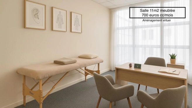 5 Salles de 10 m2 à 25 m2 à louer CENTRE VILLE NOGENT SUR MARNE
