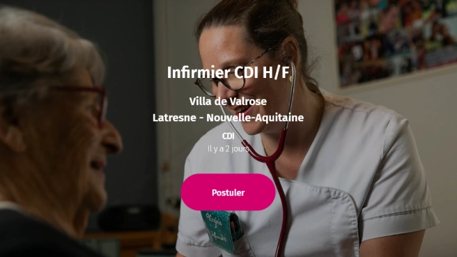Infirmier CDI H/F